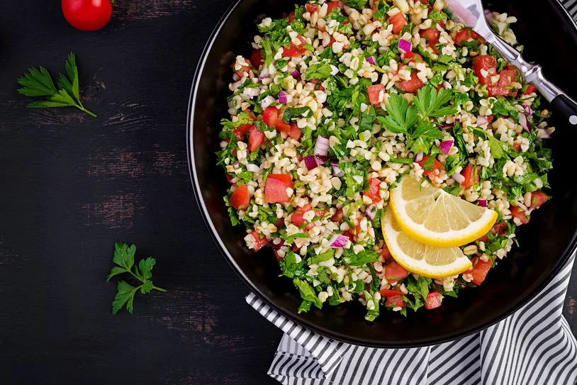 Tabouli salad in a bowl