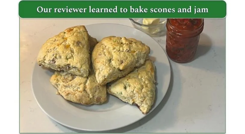 Marley Spoon's Bacon Cheddar Buttermilk Scones