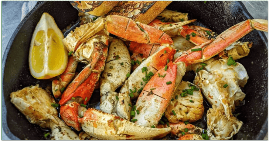 Grilled Dungeness Crab recipe from Crowd Cow