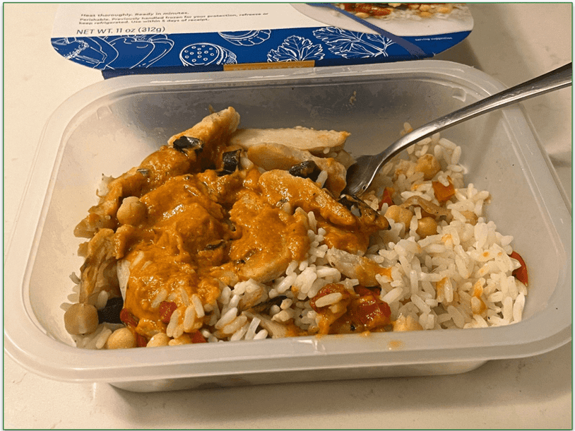Blue Apron’s Heat & Eat Butter Chicken