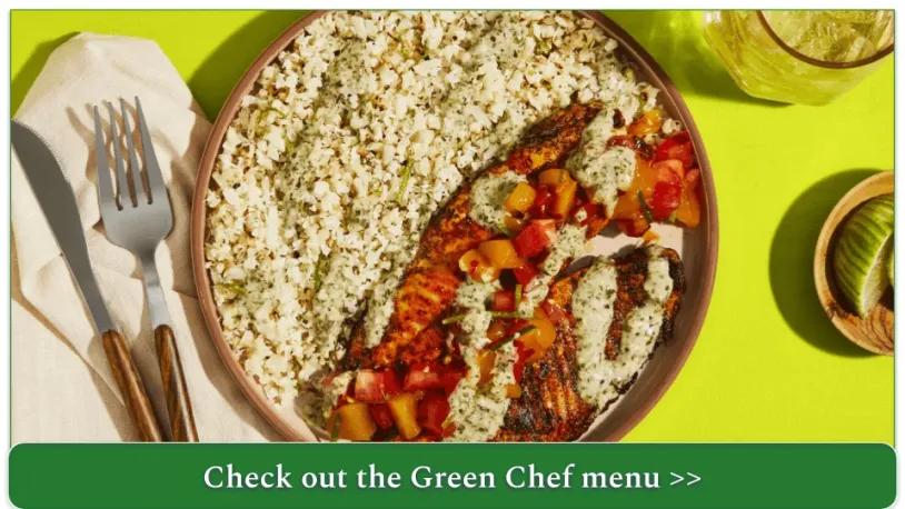 Caribbean-Spiced Tilapia with Mango Salsa from Green Chef