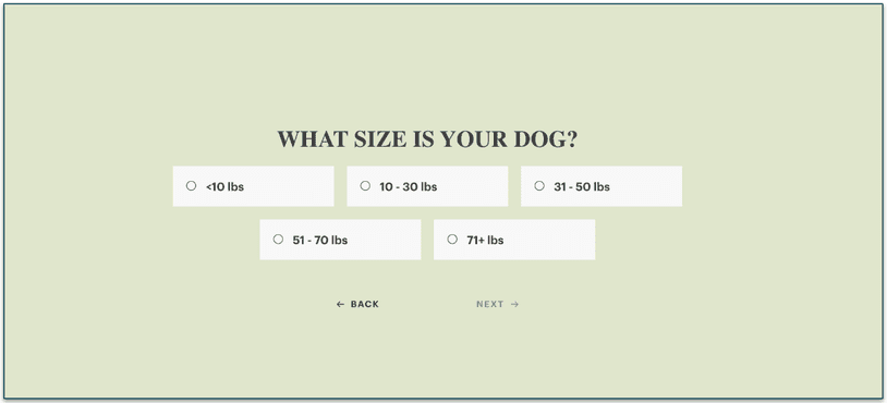 THK has a quiz to help you find the right products