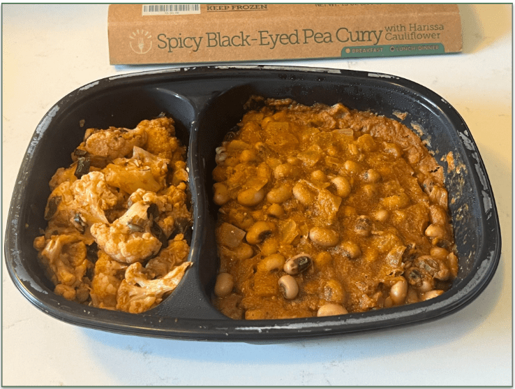 BistroMD Spicy Black Eyed Pea Curry
