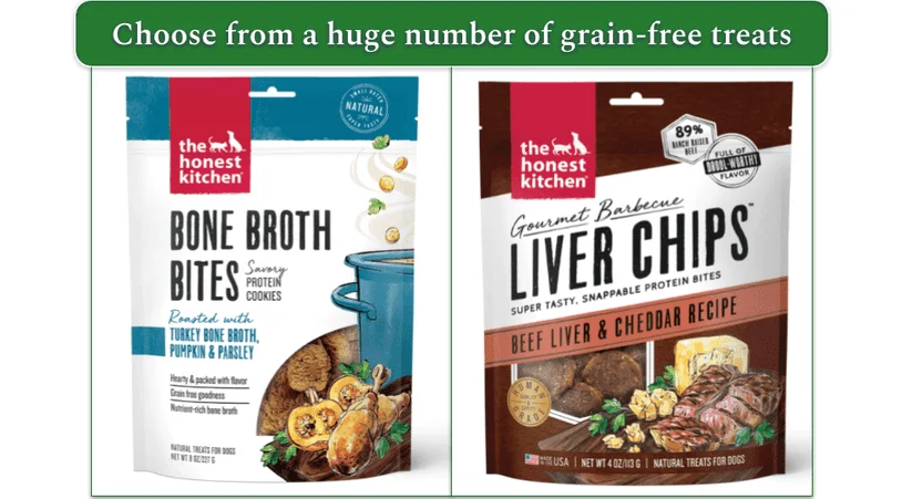 Image showing grain free treats from The Honest Kitchen