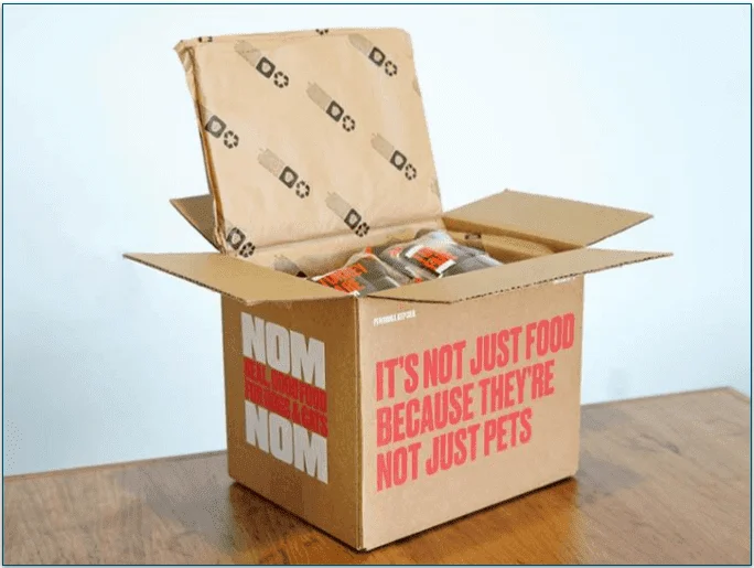 Most of the materials in a Nom Nom box are recyclable