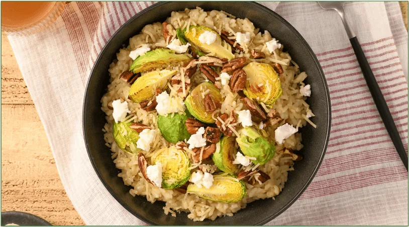 Home Chef's Brown Butter and Parmesan Risotto