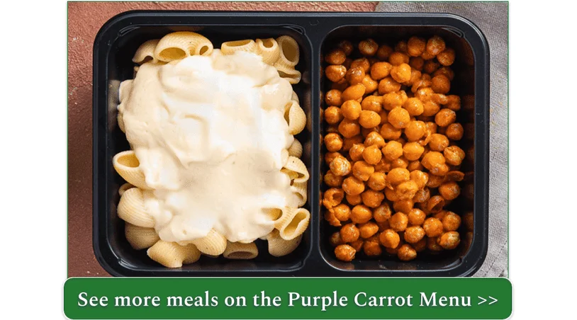 Purple Carrot's Creamy Mac n' Cheese