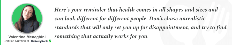 quote from our certified nutritionist