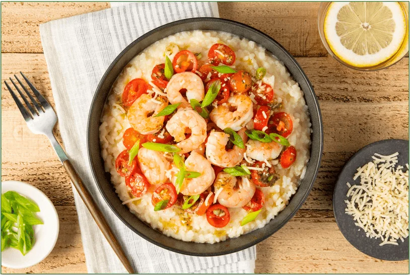 Home Chef's Shrimp Bruschetta Risotto