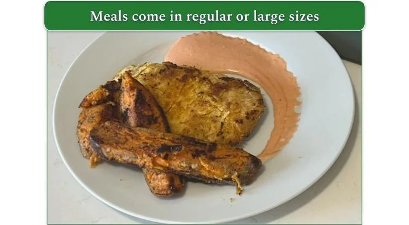 Eat Clean to Go's Coconut Crusted Chicken with Sweet Potato Wedges