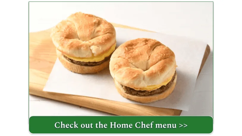 Home Chef's Sausage, Egg & Cheese Croissant