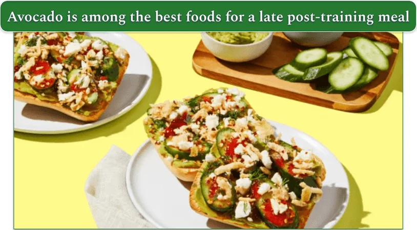 HelloFresh's Sweet & Spicy Avocado Toast with Feta