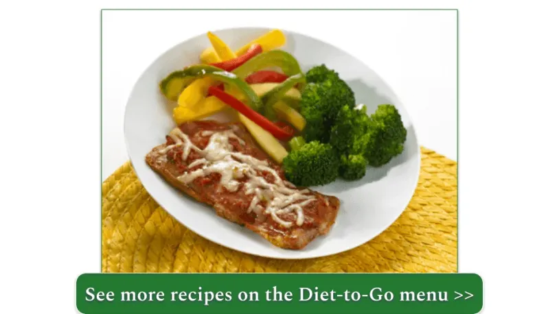 Diet-to-Go's Veal Sorrento with Ham