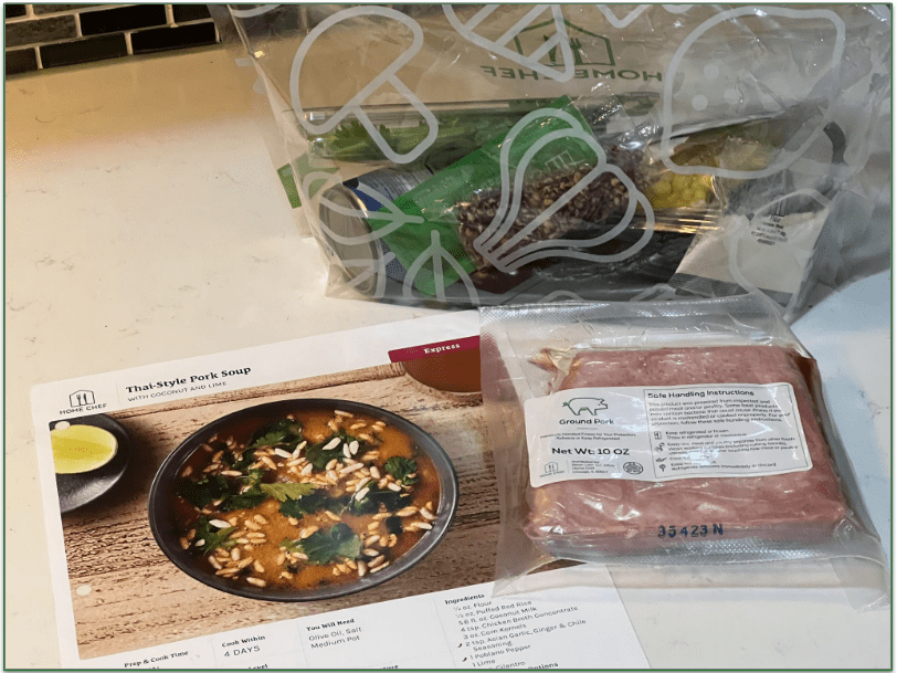 Home Chef’s Thai-Style Pork Soup