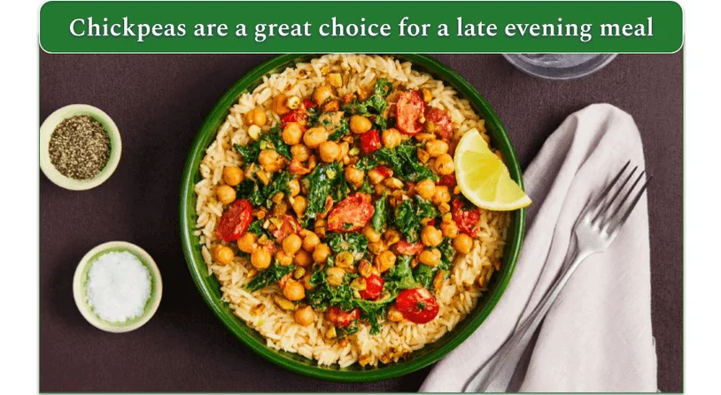 Green Chef's Braised Chickpeas with Tomatoes & Kale