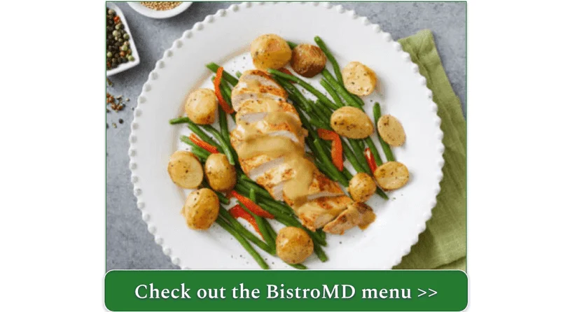 BistroMD's Honey Mustard Chicken with Herb-Roasted Potatoes