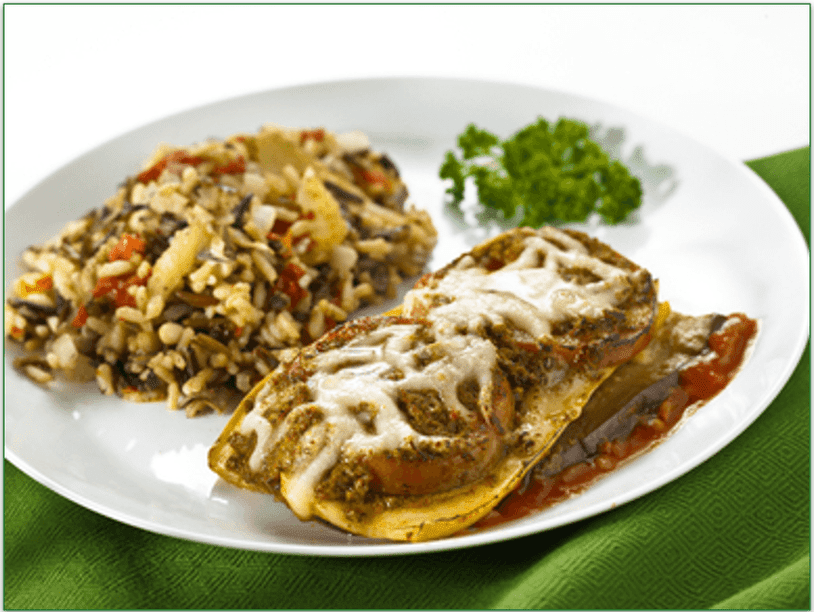 Diet-to-Go's Tuscan Vegetable Stack dish