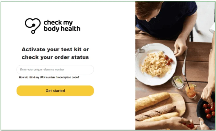 CMBH test activation screen