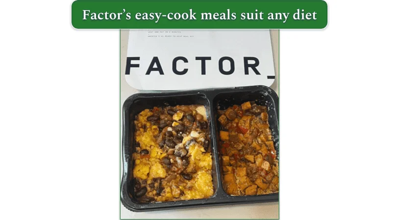 Factor’s Vegetarian Tamale Bowl