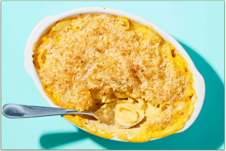 Mac and Cheese dish from Dinnerly