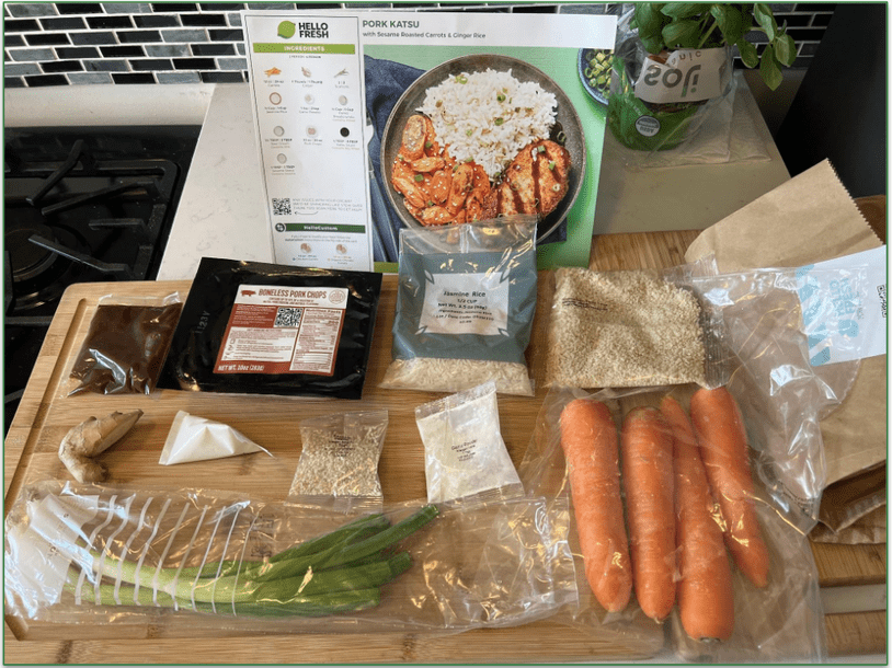 HelloFresh recipes are easy to follow