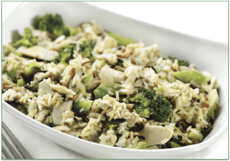 Screenshot of Magic Kitchen's Chicken Broccoli Wild Rice Casserole meal