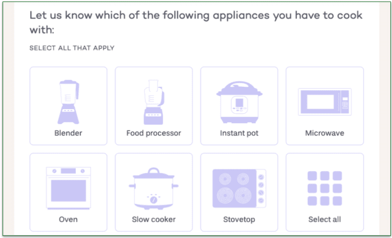 Kitchen appliances at your service