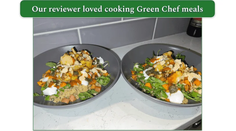 Harissa and Zhoug as prepared by our reviewer