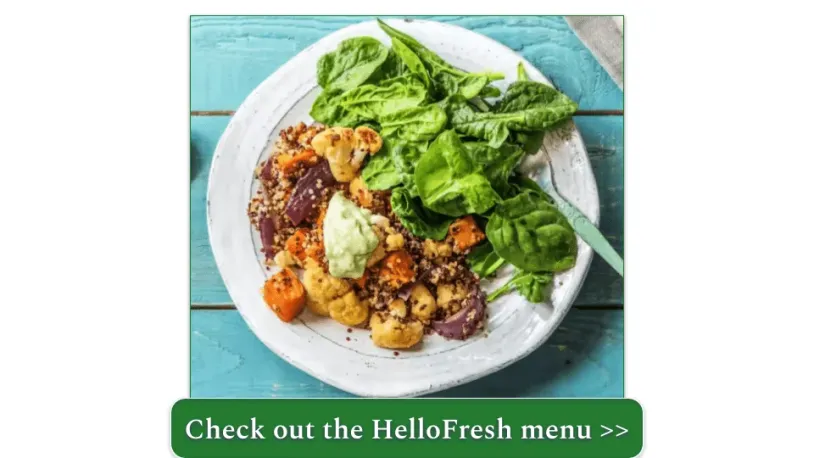 HelloFresh's Persian-Spiced Cauliflower Quinoa Bowl