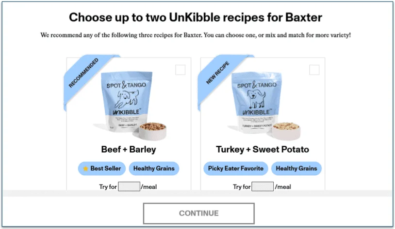 spot & tango quiz, number of dogs