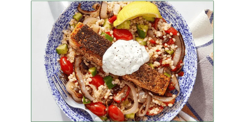 Crispy Skin Salmon from Blue Apron