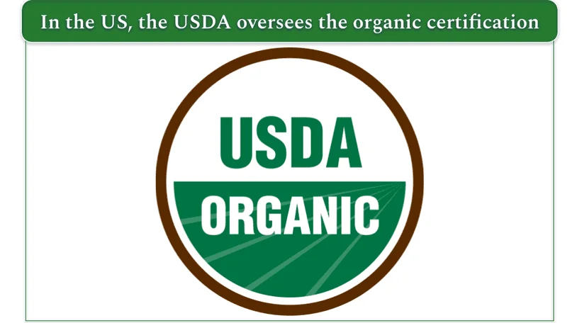 the usda organic certification logo