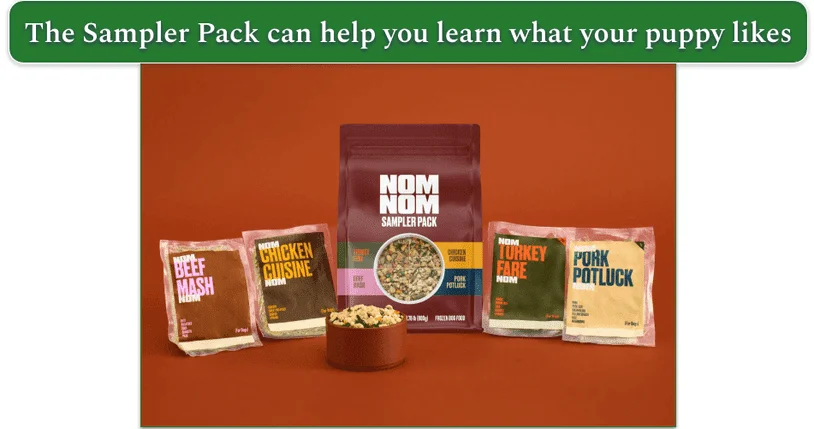 Nom Nom Sampler pack