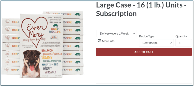 Evermore's Large Case shopping cart