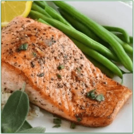 Muscle Meals 2 Go's Lemon Garlic Salmon