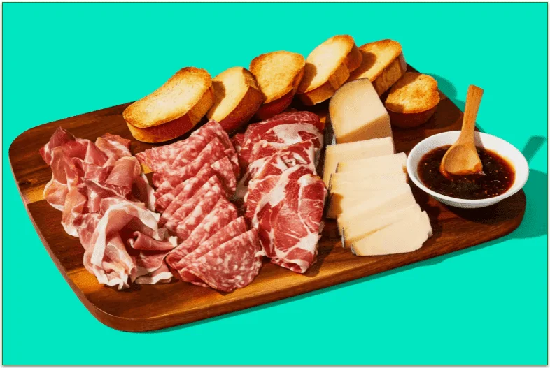 Charcuterie board from HelloFresh