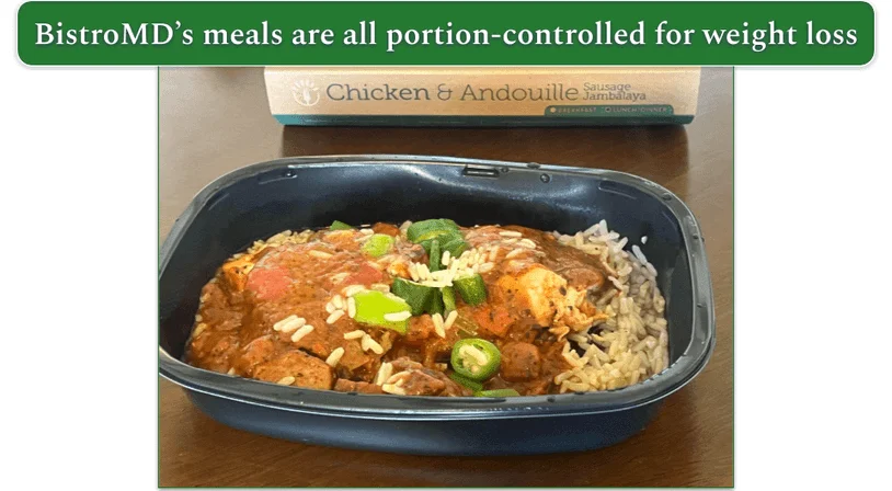 BistroMD’s Chicken and Andouille Sausage Jambalaya