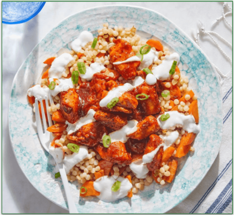 Blue Apron's Moroccan-Style Chicken & Couscous