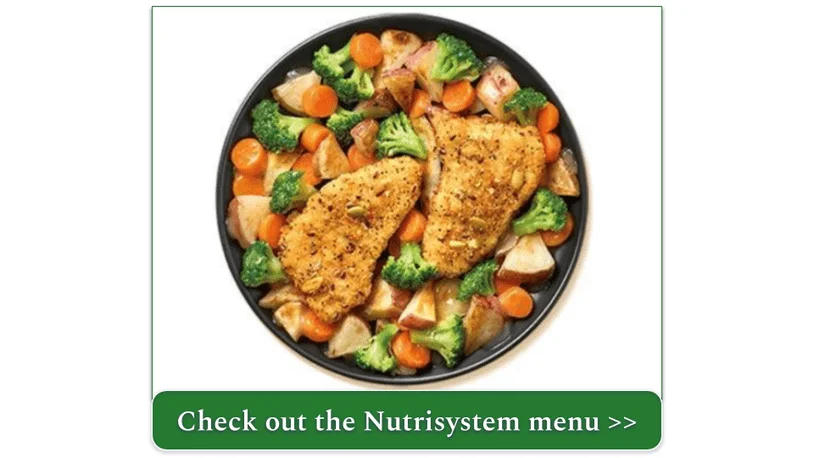 Nutrisystem's Grain-Crusted Pollock With Vegetables