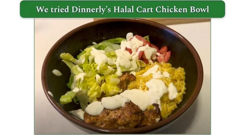 Halal Cart Chicken Bowl by Dinnerly
