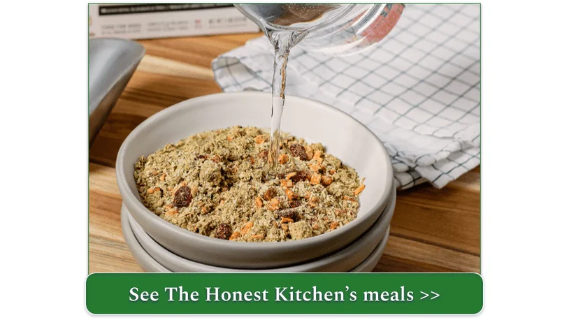 The Honest Kitchen's dehydrated meal