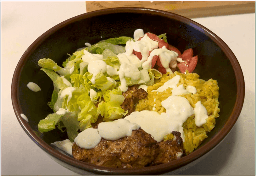 Halal Cart Chicken by Dinnerly