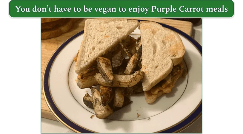 Our reviewers dish of Carrot burgers