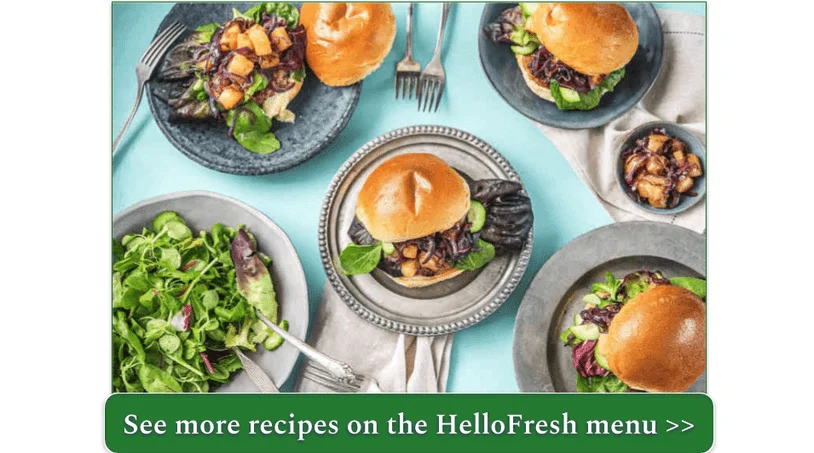 HelloFresh's Pork Luau Burgers recipe
