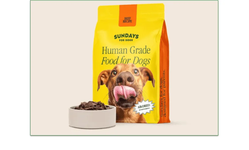 Bag and a bowlful of the beef recipe