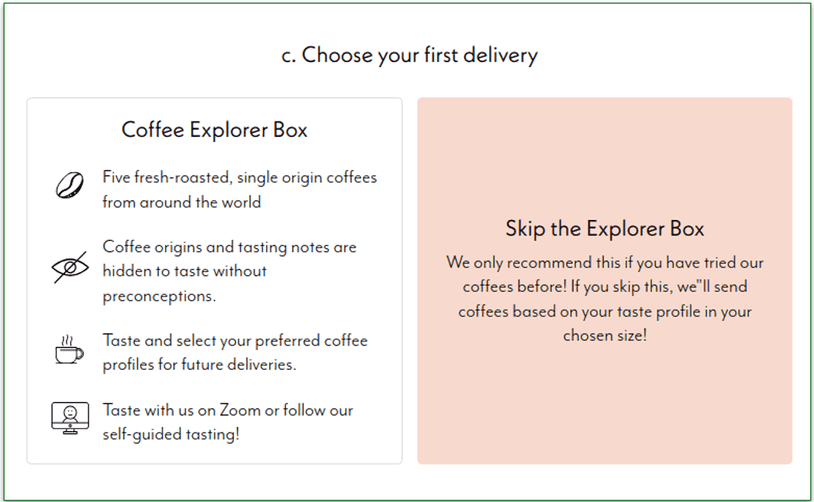 You can skip the Explorer Box