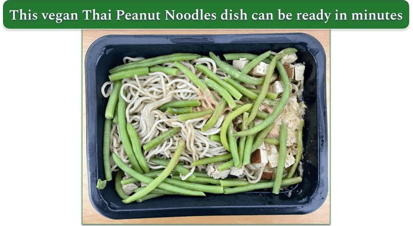 Purple Chef’s Thai Peanut Noodles