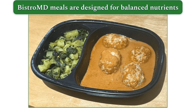 BistroMD’s Chicken Tikka Masala Meatballs