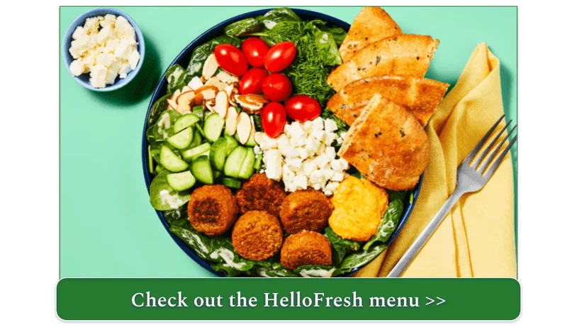 HelloFresh's Falafel Power Bowls