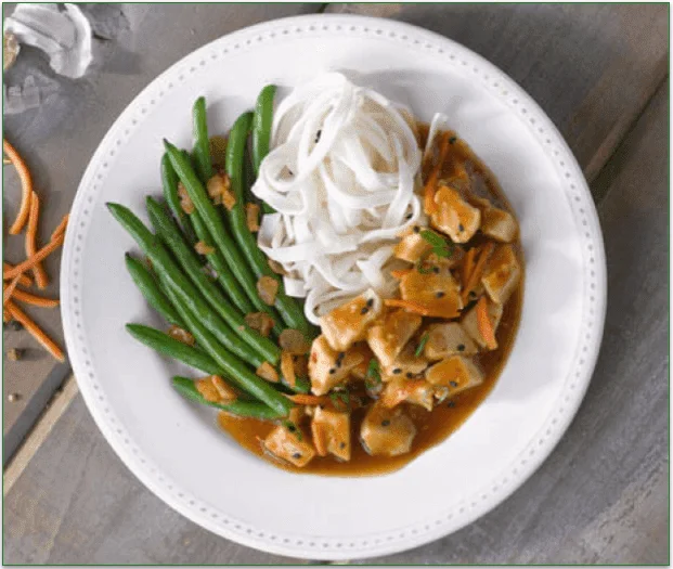 BistroMD's Sesame Chicken dish